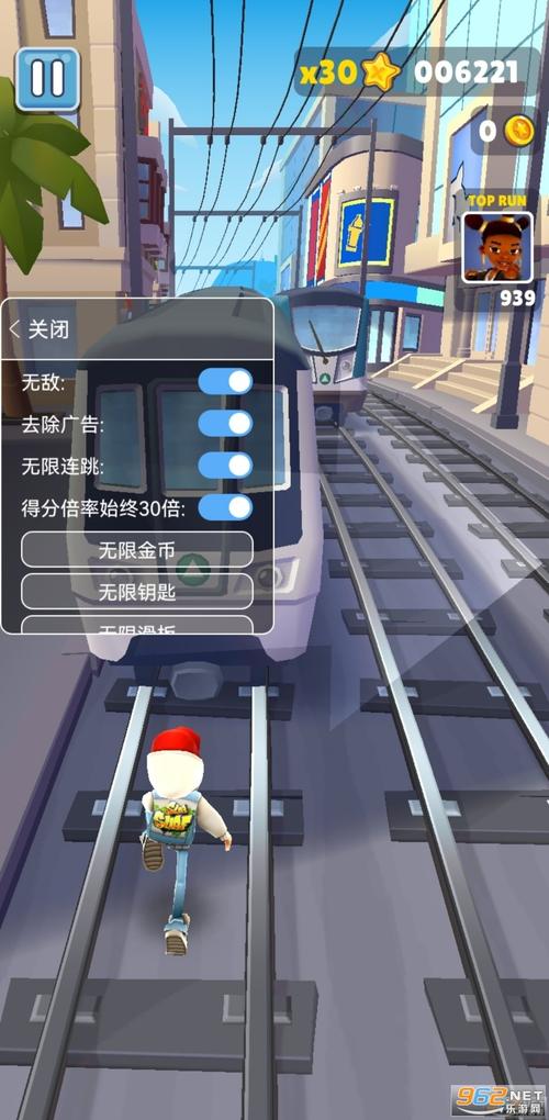 subwaysurf雪地内置菜单中文