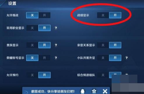 查看王者隐藏战