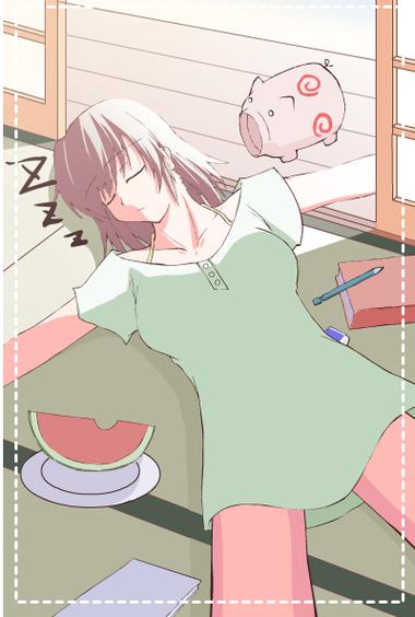 熟睡中的女孩sleeping girl