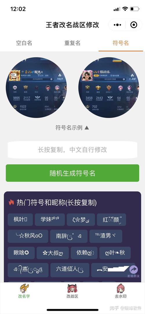王者荣耀重名生