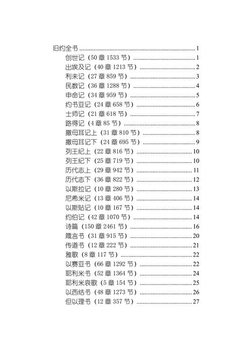 圣经新旧约