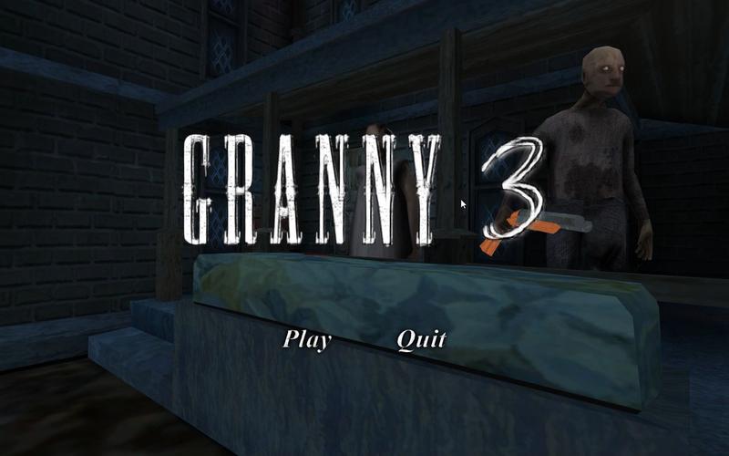 granny3最新版本英文下载全解锁版