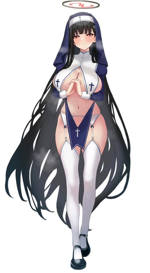 修女莉莉娅冷狐