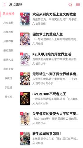 哔哩轻小说官网轻量版
