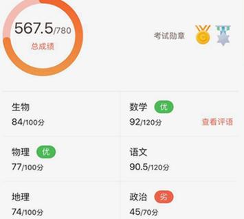 好成绩