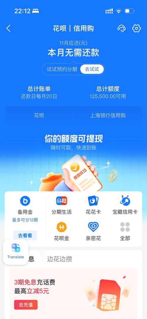 蚂蚁花呗借款a