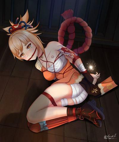 拘束少女去衣版