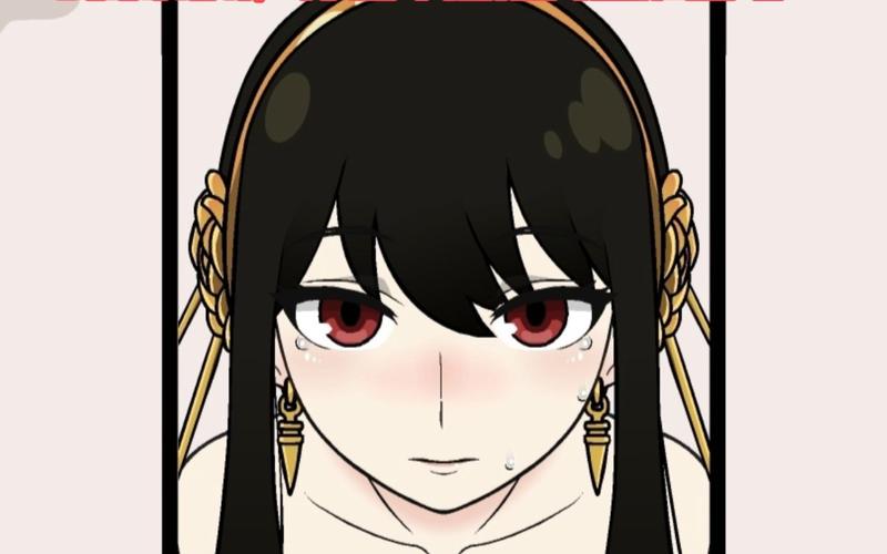 卡在墙上的少女