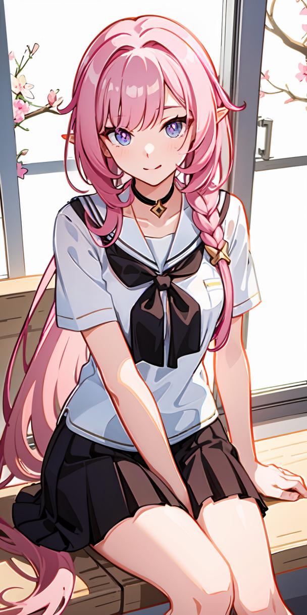 JK漫画粉色