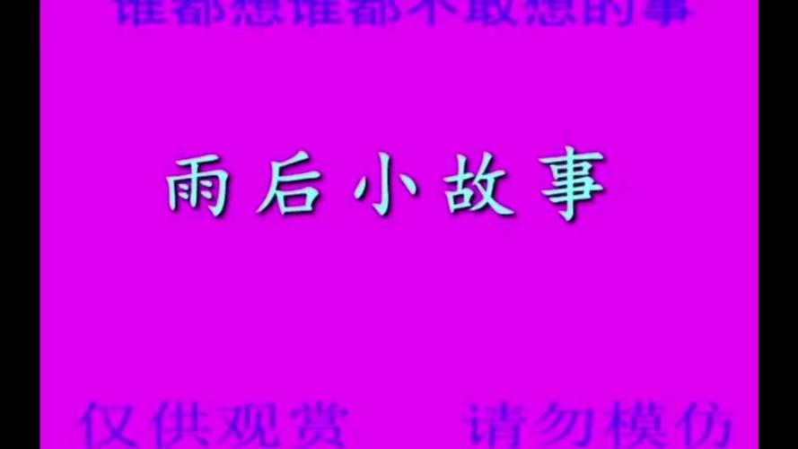 雨后的小故事橙色版