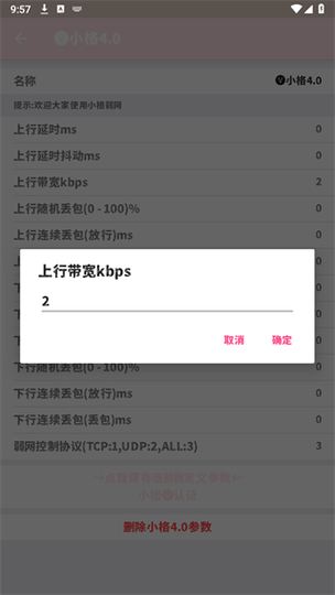 小格弱网
