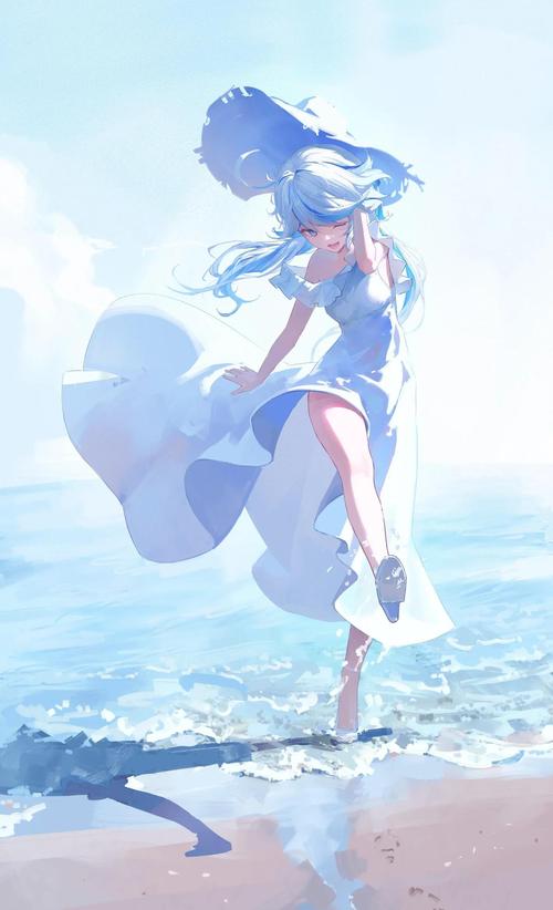 pixiv蓝色