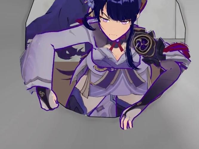 挠原神雷电将军脚心遮羞布经典版