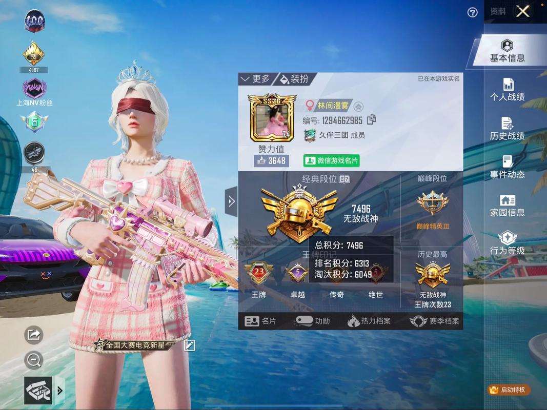 和平精英战神x