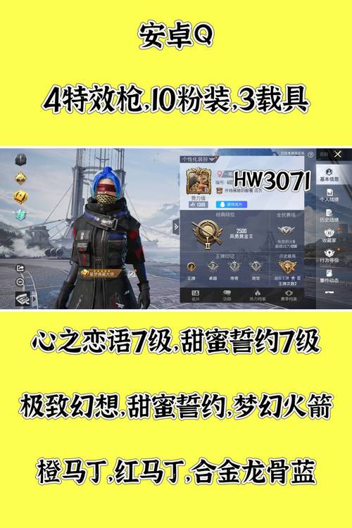 和平精英账号购
