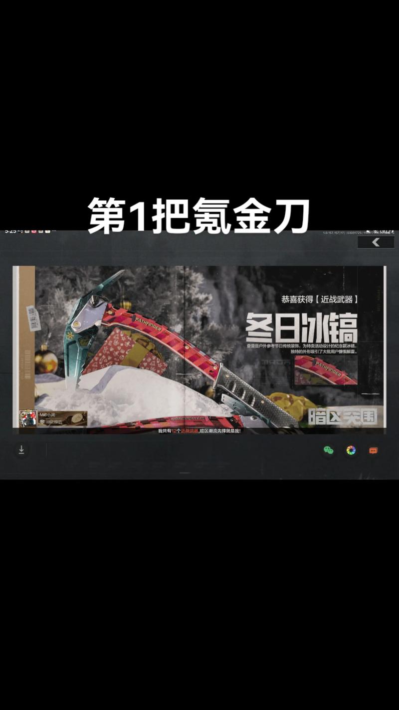 暗区突围刀皮美