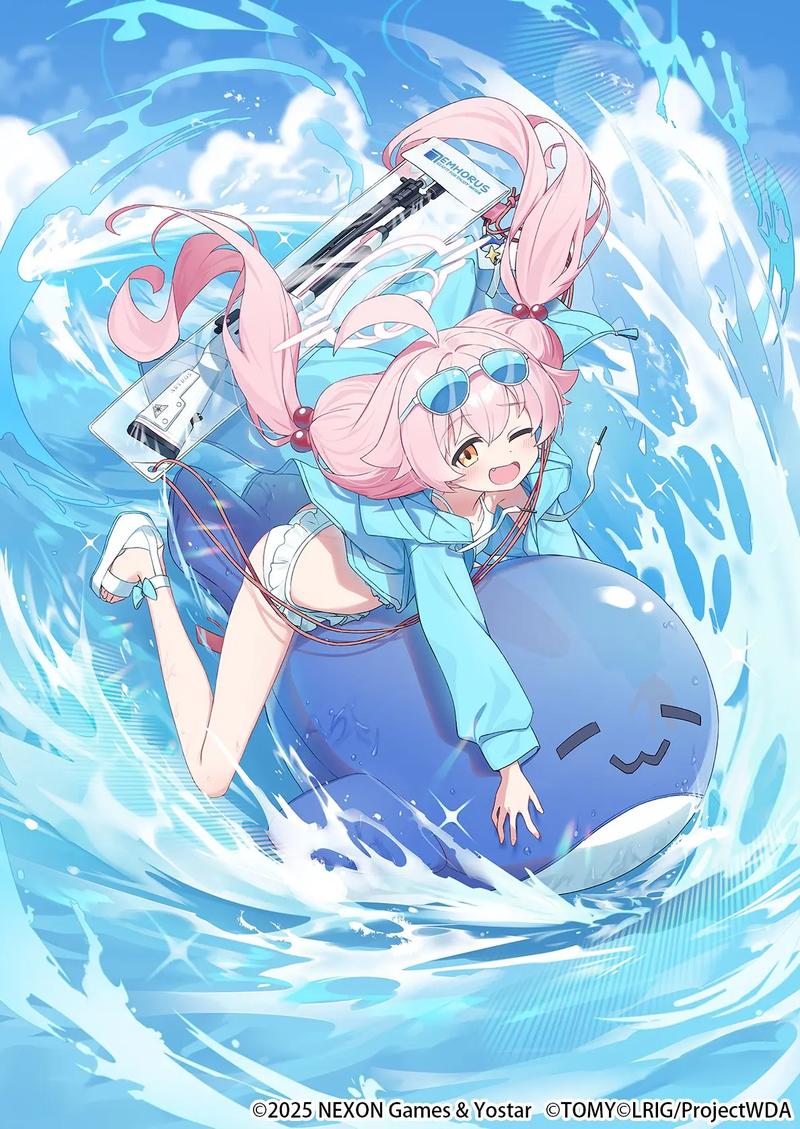 蔚蓝档案黄油二创本子蓝色旧版无广告