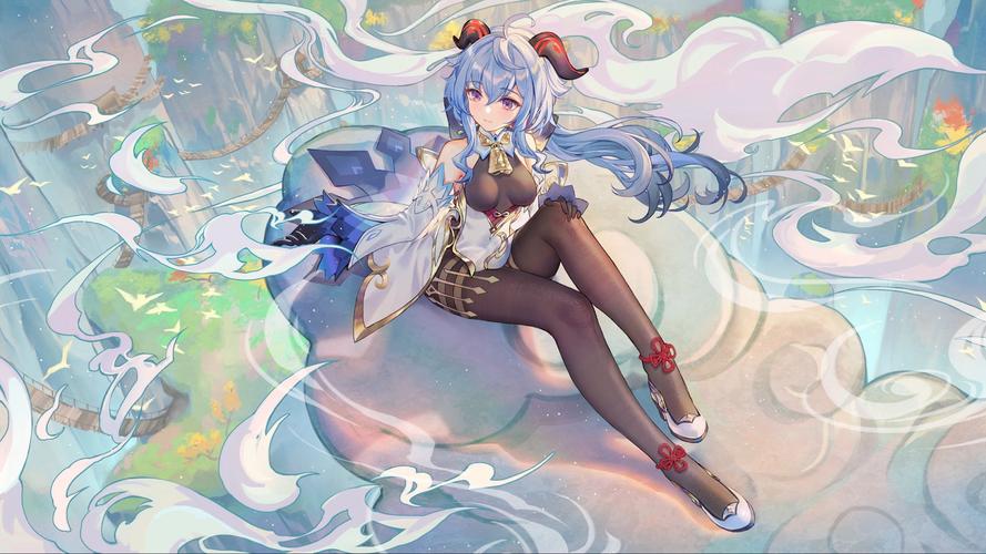 原神甘雨触摸无