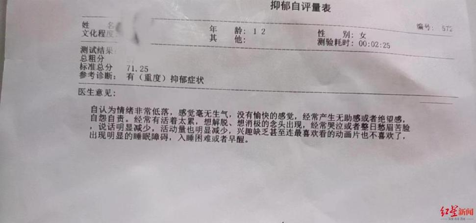 抑郁症检查报告生成器永久免费