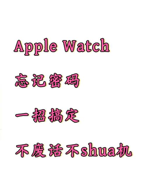 苹果手表忘记密码怎么办橙色版