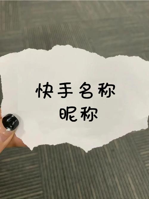 快手名字大全2