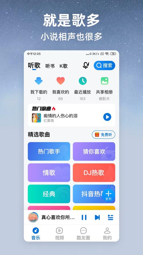 酷狗大字版本