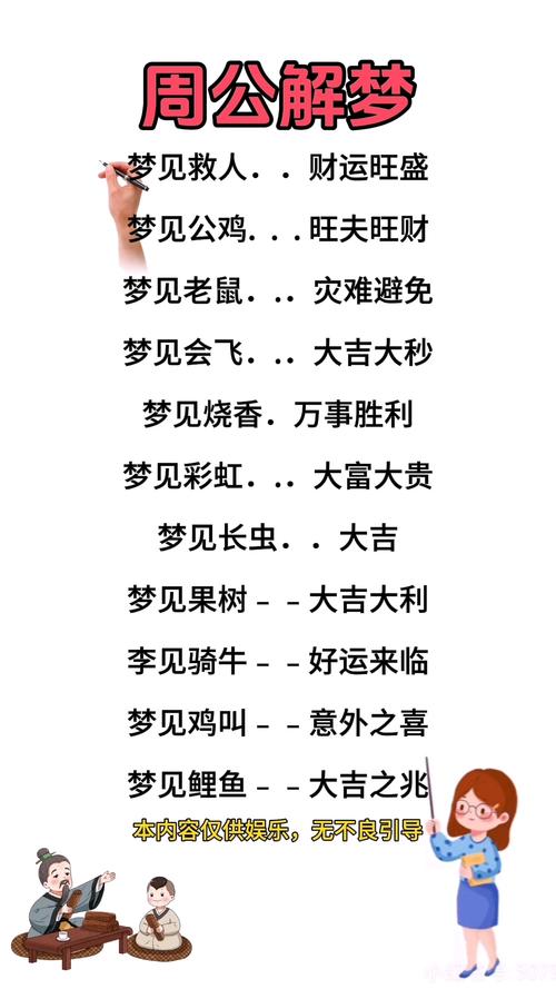 原版周公解梦