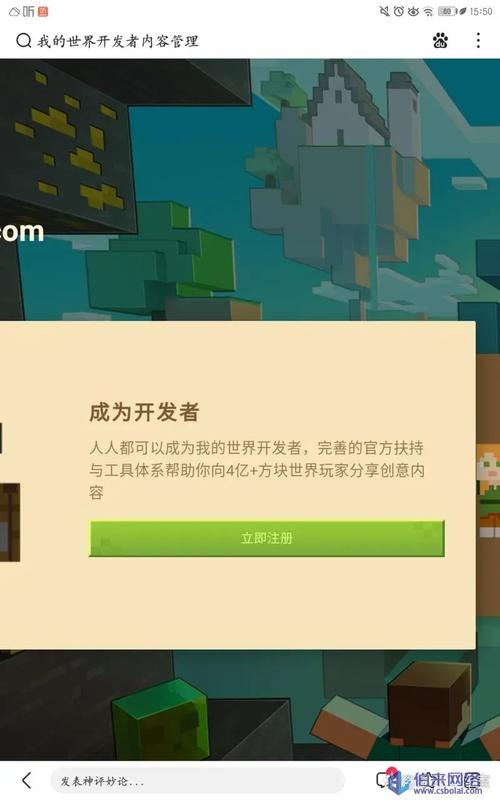 我的世界开发者