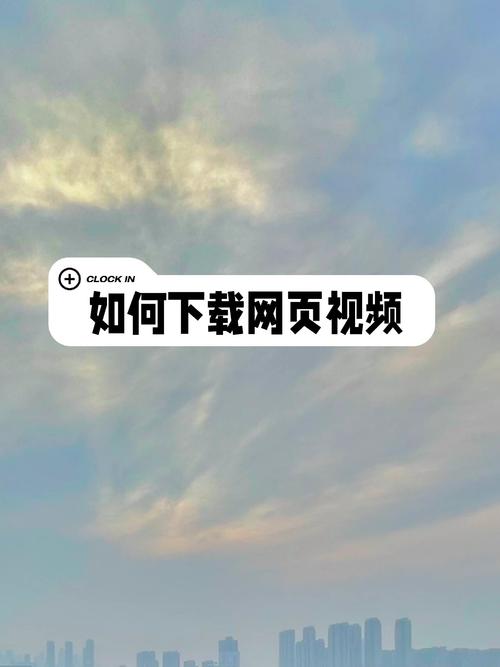 网页视频怎么下载到手机