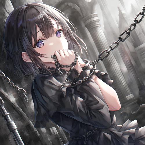 二次元少女包裹木乃伊换源版