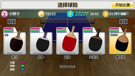 虚拟乒乓球无限金币内购破解版