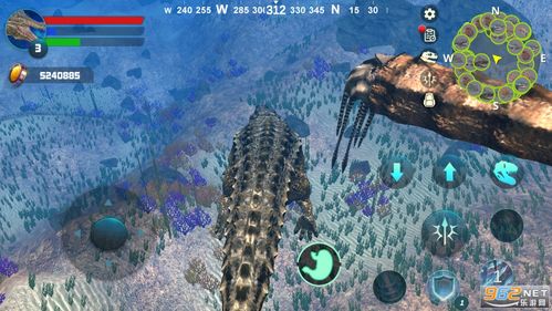 海底巨鳄模拟器无限金币版永久免费未删减绿色版