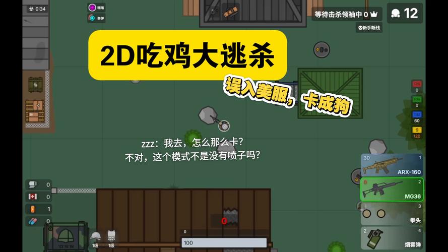 2D吃鸡大逃杀手游