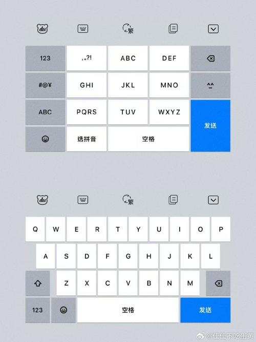 仿ios键盘