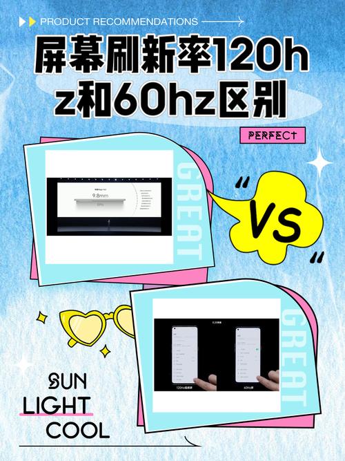 屏幕刷新率60hz和120hz