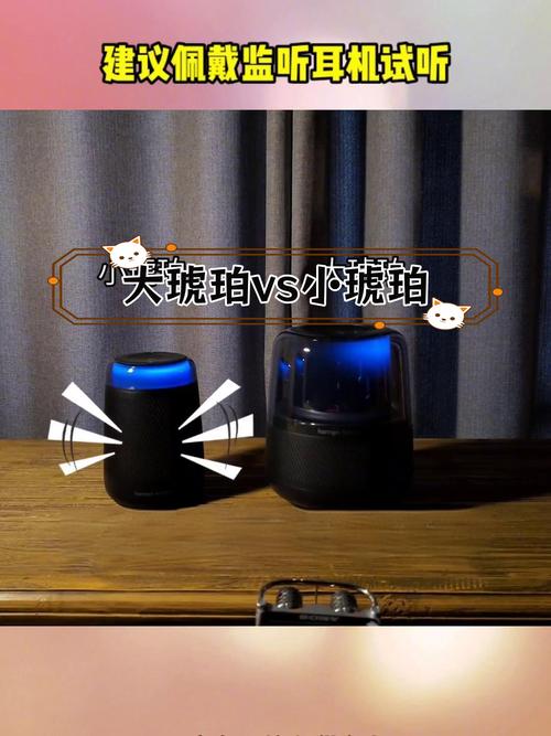 两个哈曼卡顿琥珀