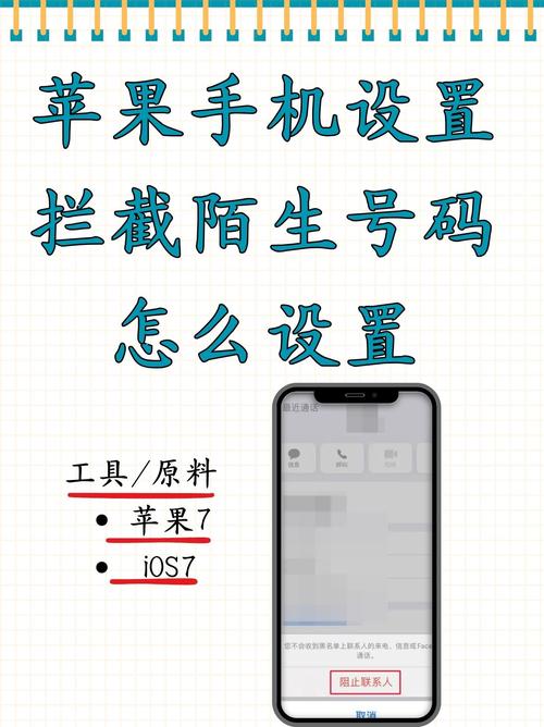 苹果陌生电话拦截在哪里设置无收费
