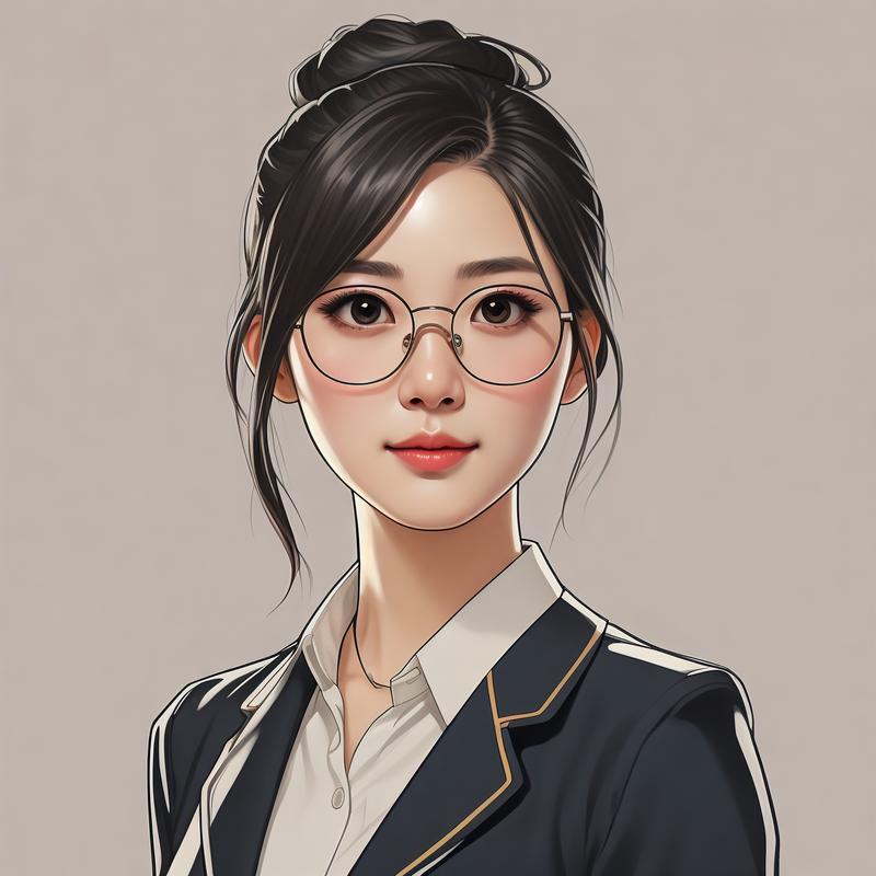 讲台前的老师像