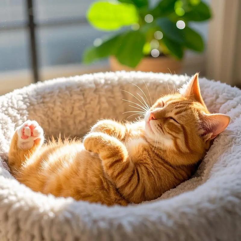 睡着的猫咪赤诚