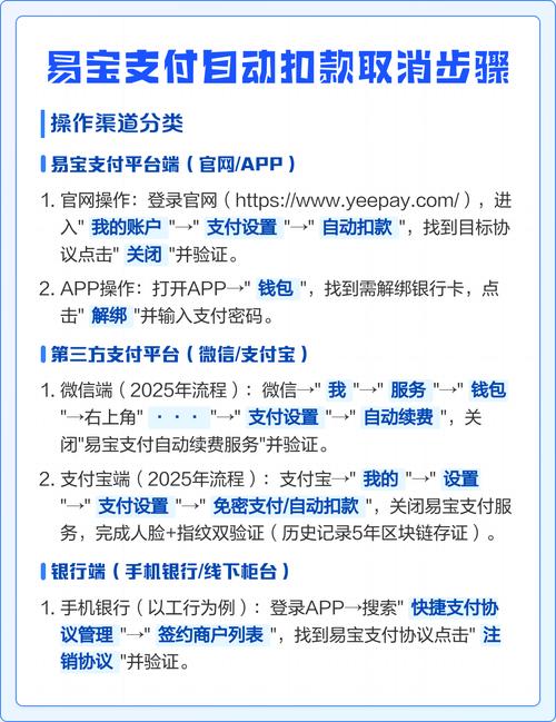怎么解绑易宝支付的自动扣款无删减免费阅读无弹窗