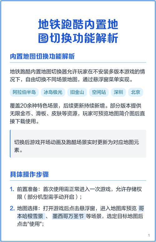 地铁跑酷菜单版可以切换地图国际版