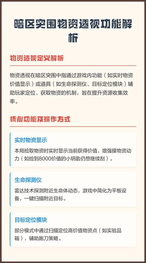 暗区突围外挂物资透视免费无删减福利版无删减福利版