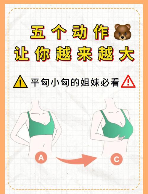 胸围可以变大的