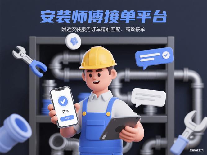 左右手平台安装师傅接单模式
新版