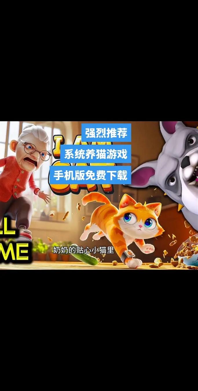 奶奶的贴心小猫