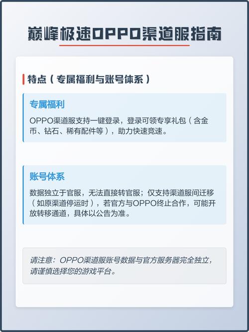 巅峰极速oppo渠道服