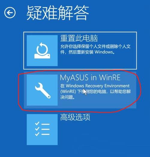 华硕强制恢复出