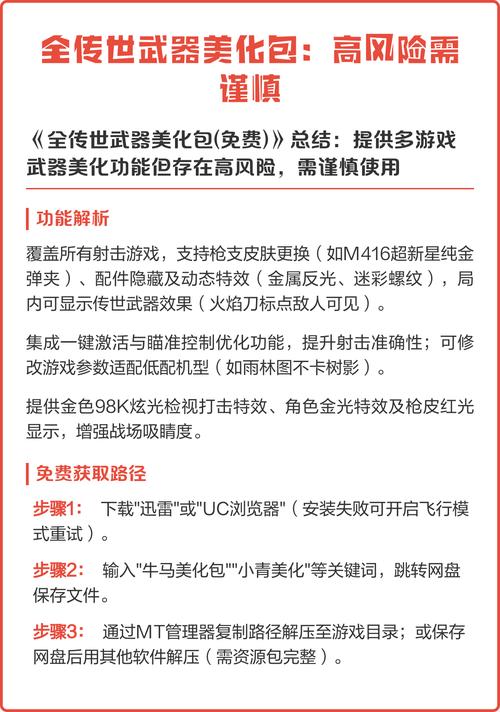 传世武器美化包免费无风险