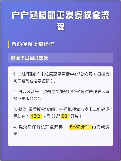 户户通重新授权无收费
