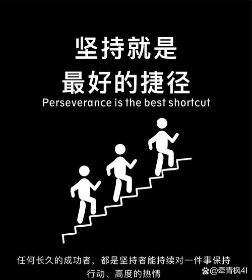 坚持与努力开挂